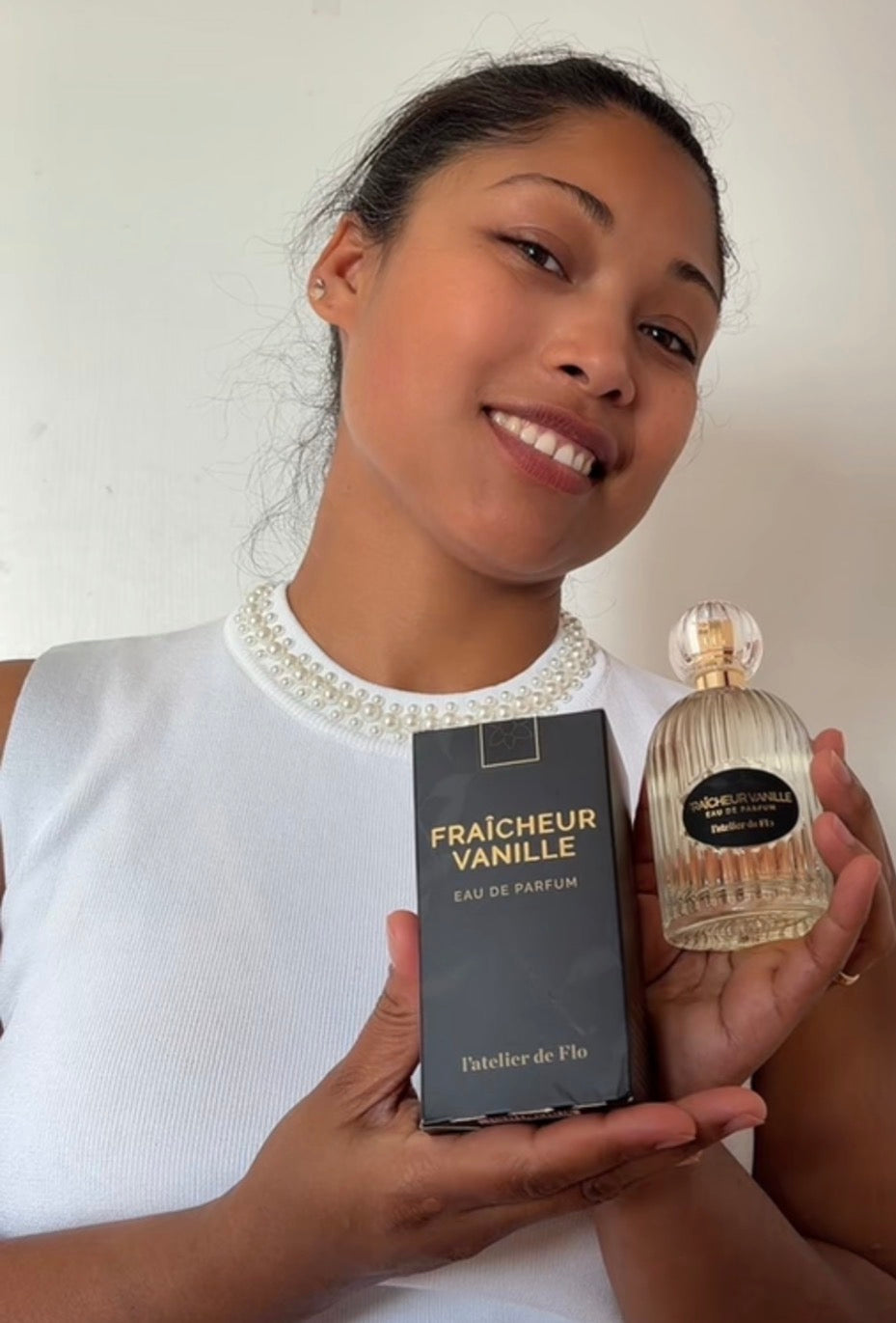 Eau de Parfum Fraîcheur Vanille – L'Atelier de Flo (100ml)