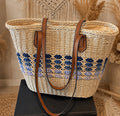 Sac Cabas d’Été en Paille – Style Bohème Chic ☀️👜