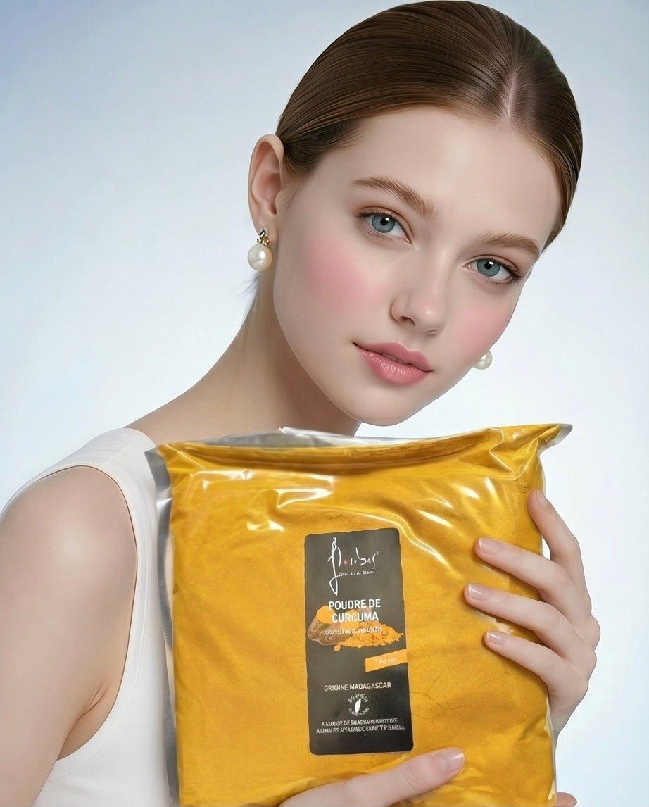 Poudre de Curcuma de Madagascar - Qualité Premium (Sachet de 1 kg)