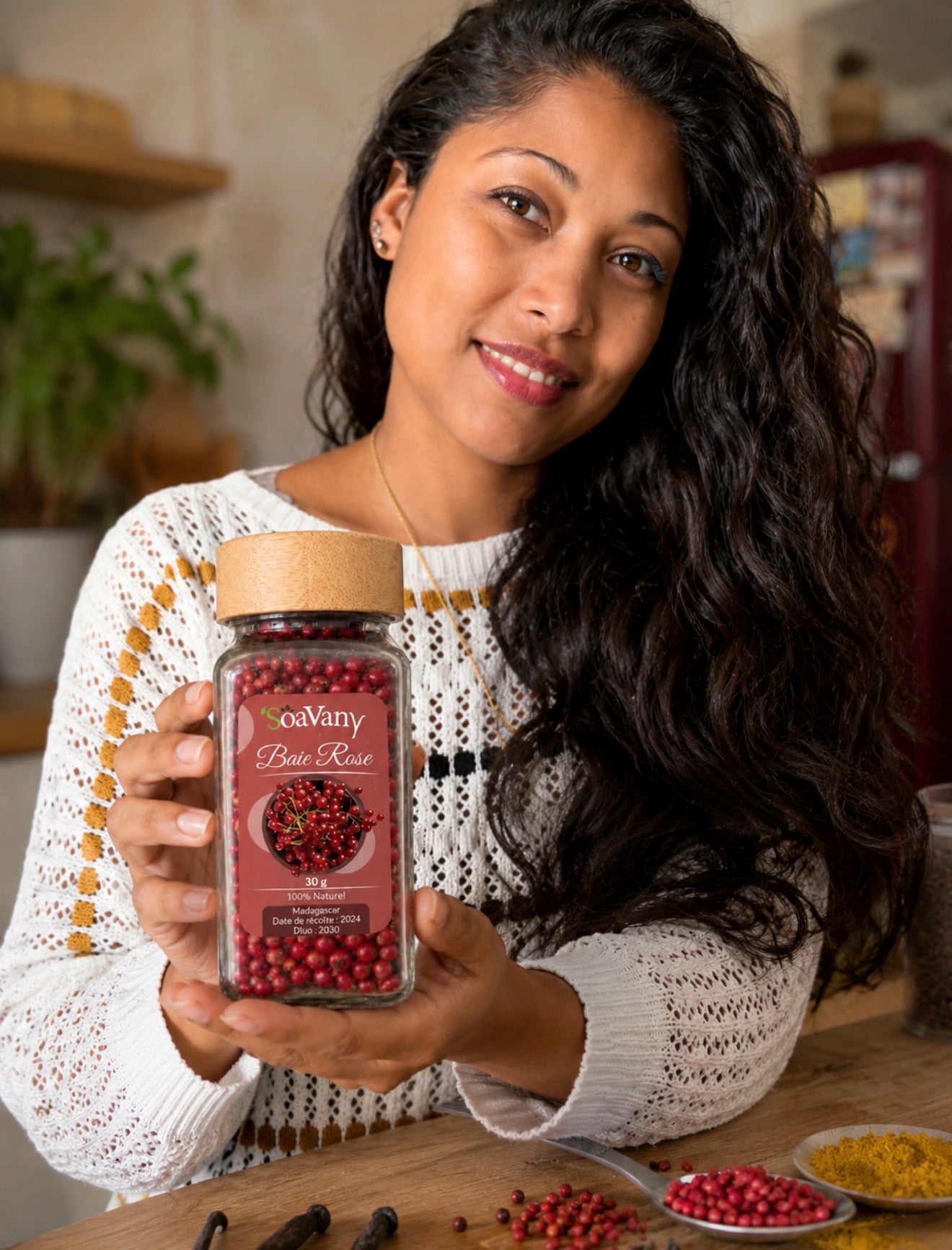 Baie Rose Premium de Madagascar – 30g