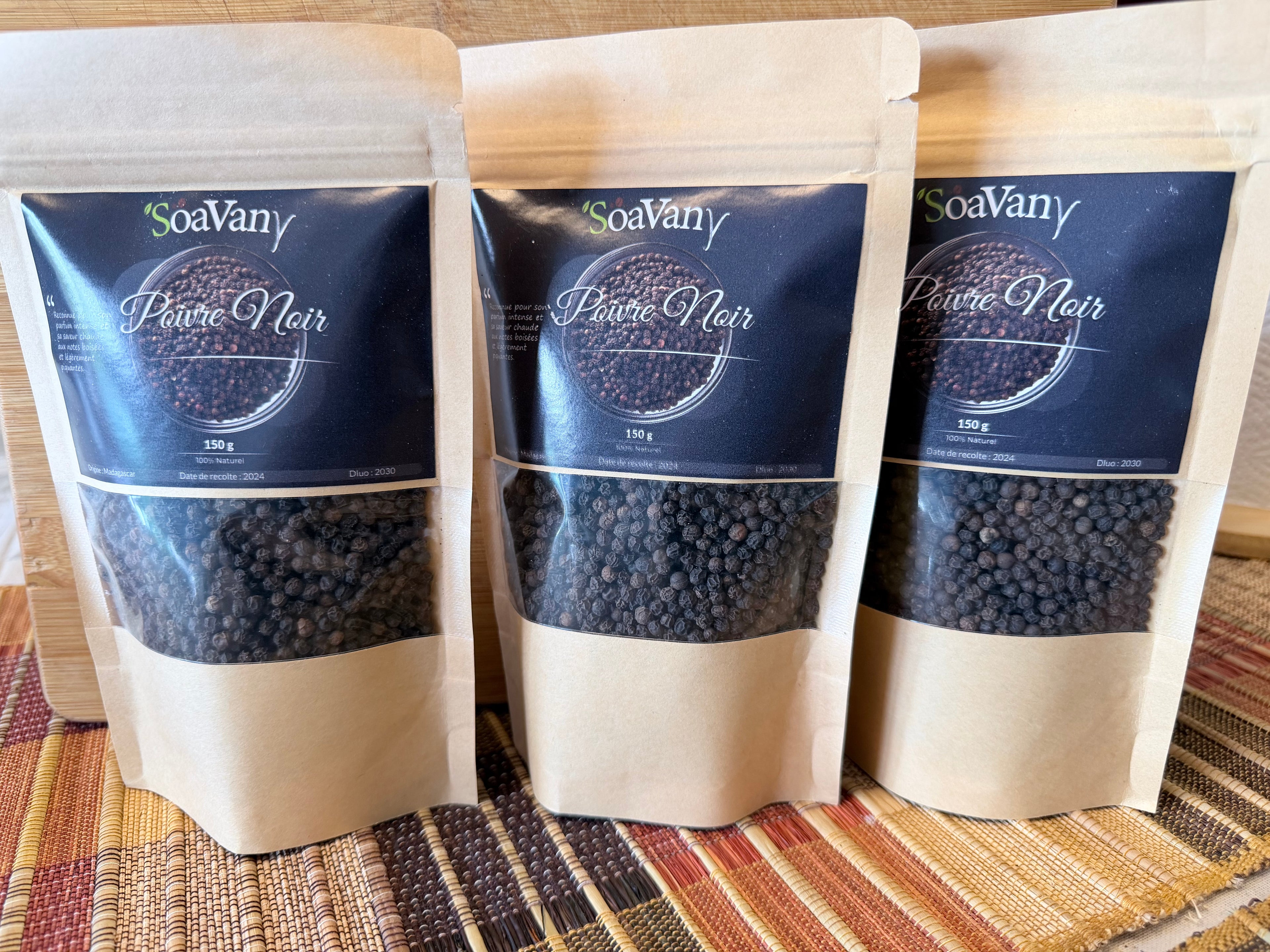 Poivre Noir de Madagascar – 150g
