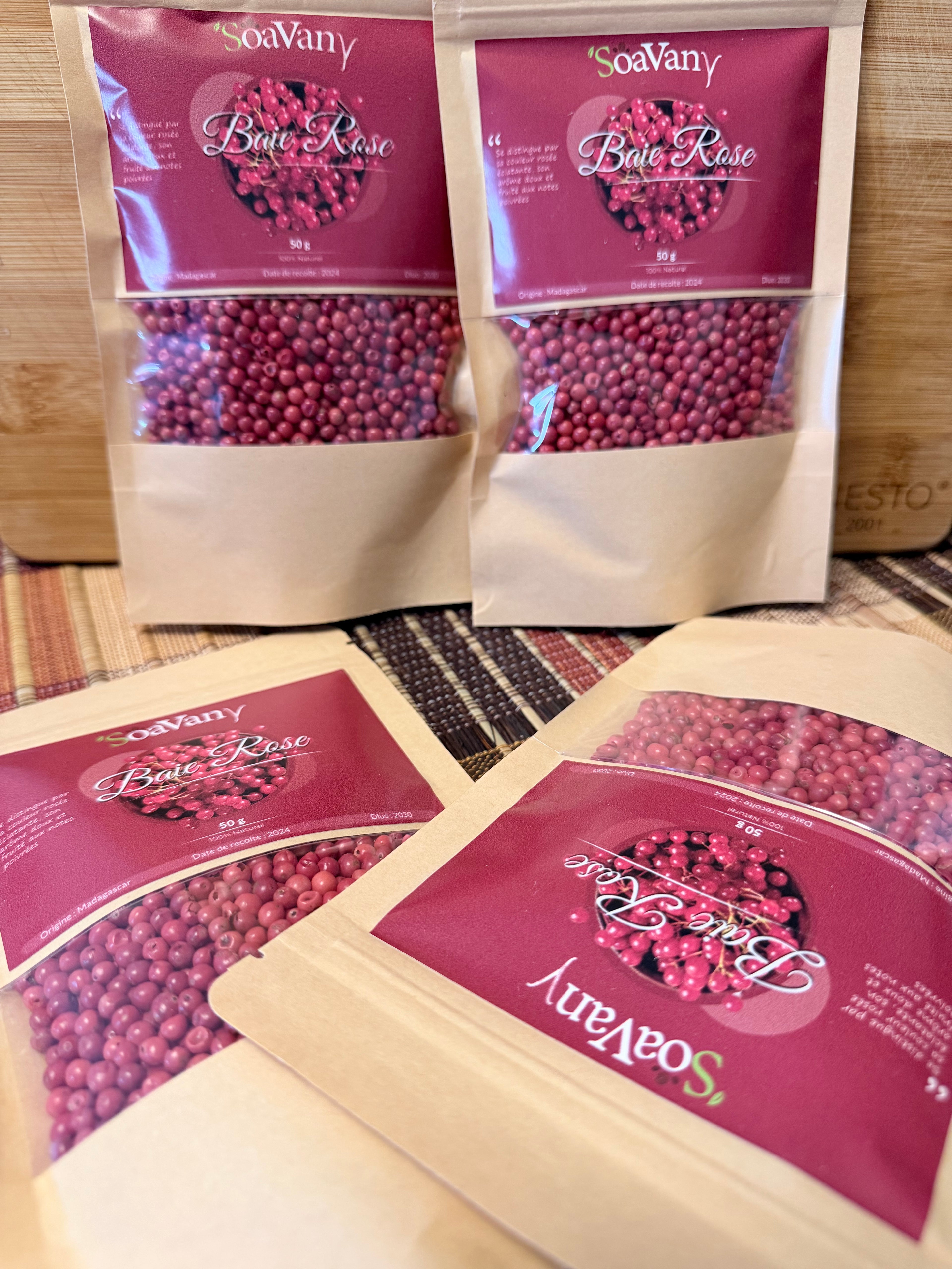 Baie Rose Premium de Madagascar – 50g