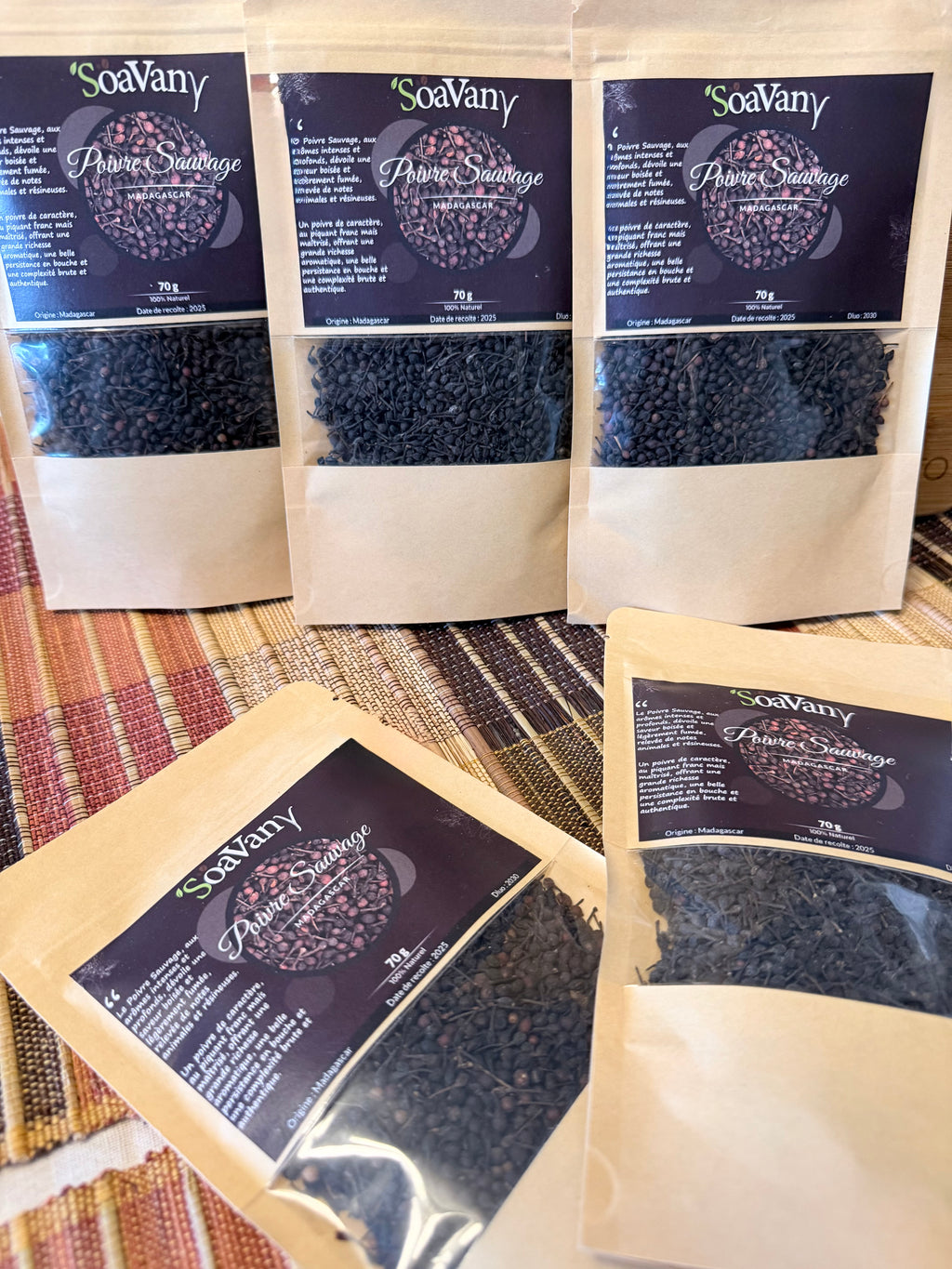 Poivre Sauvage de Madagascar – 70g