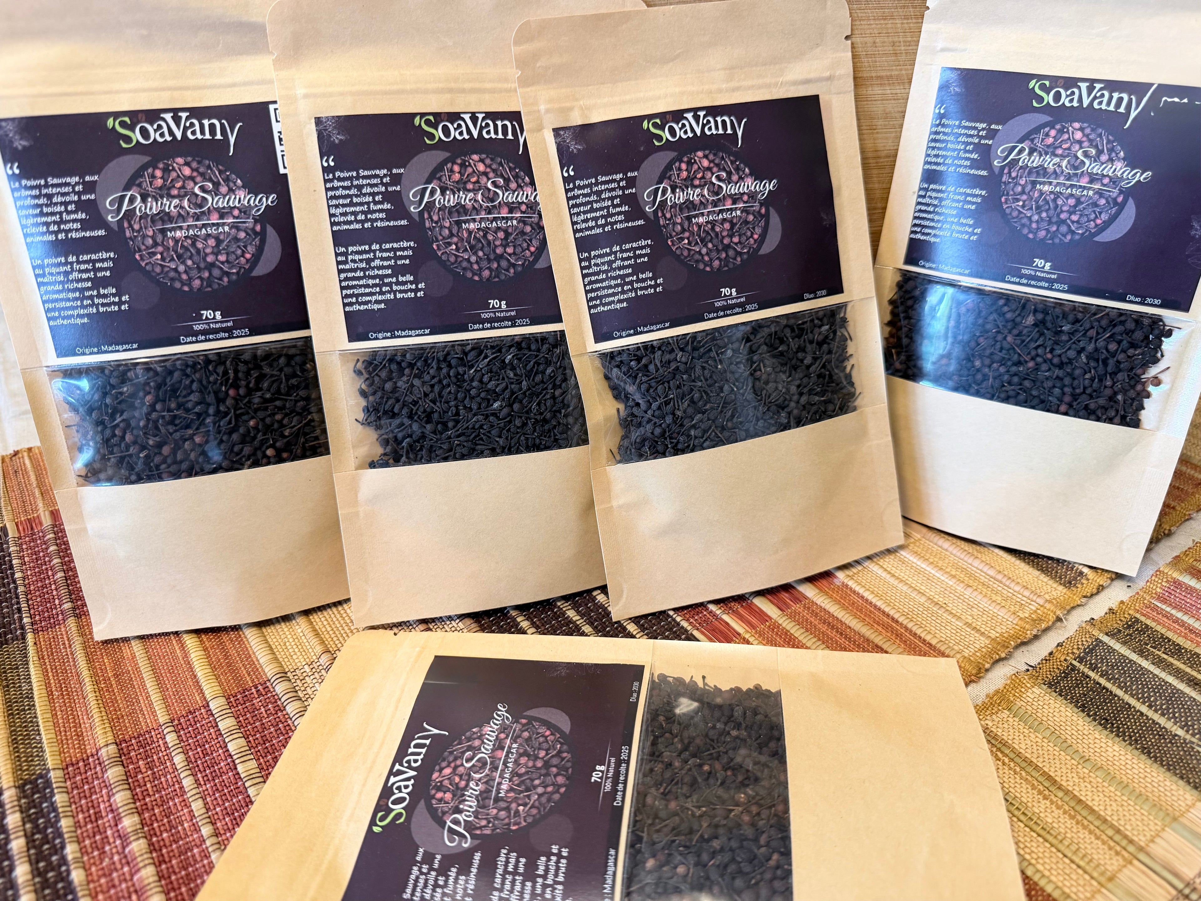 Poivre Sauvage de Madagascar – 70g