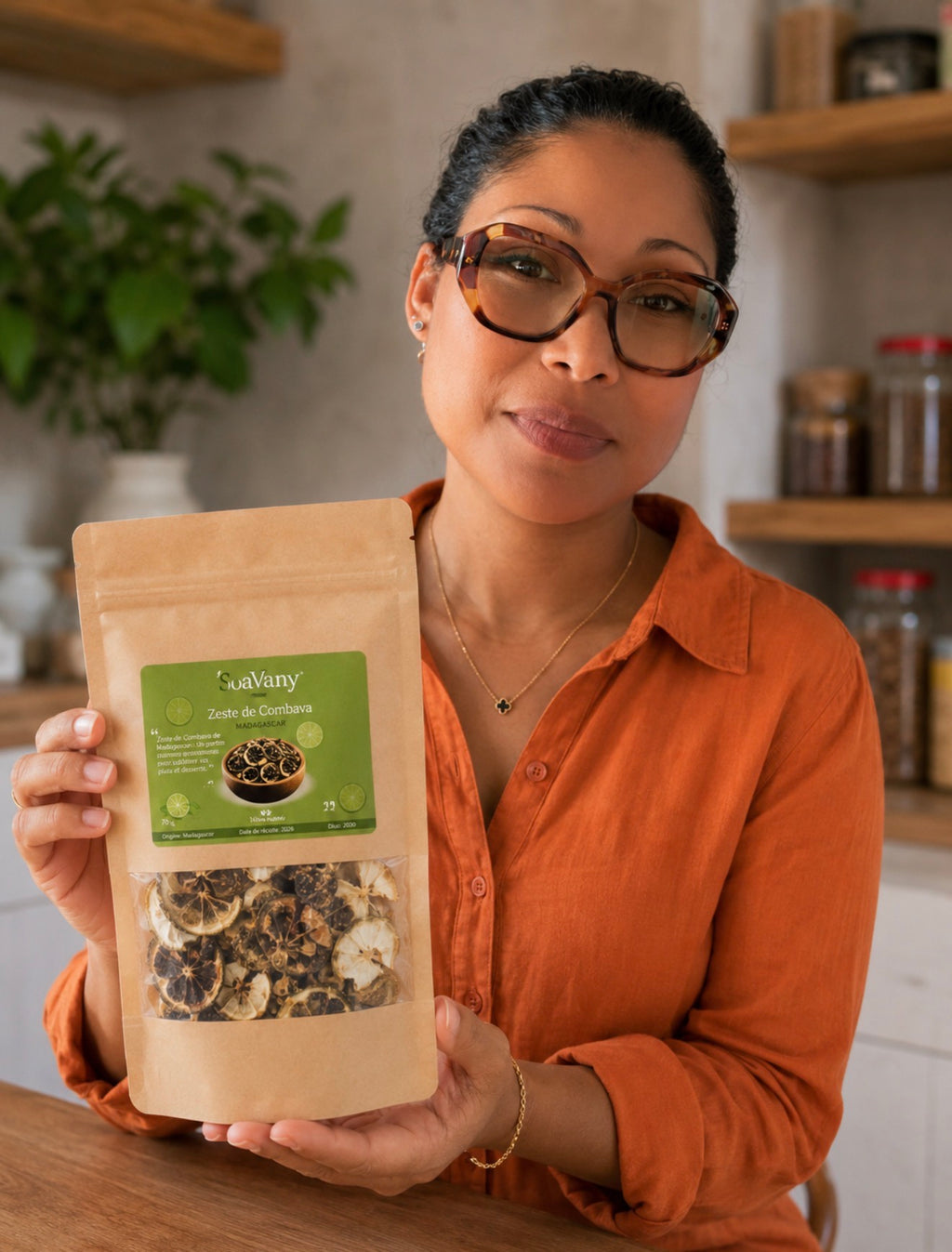 Zeste de Combava Premium – Madagascar – 80g