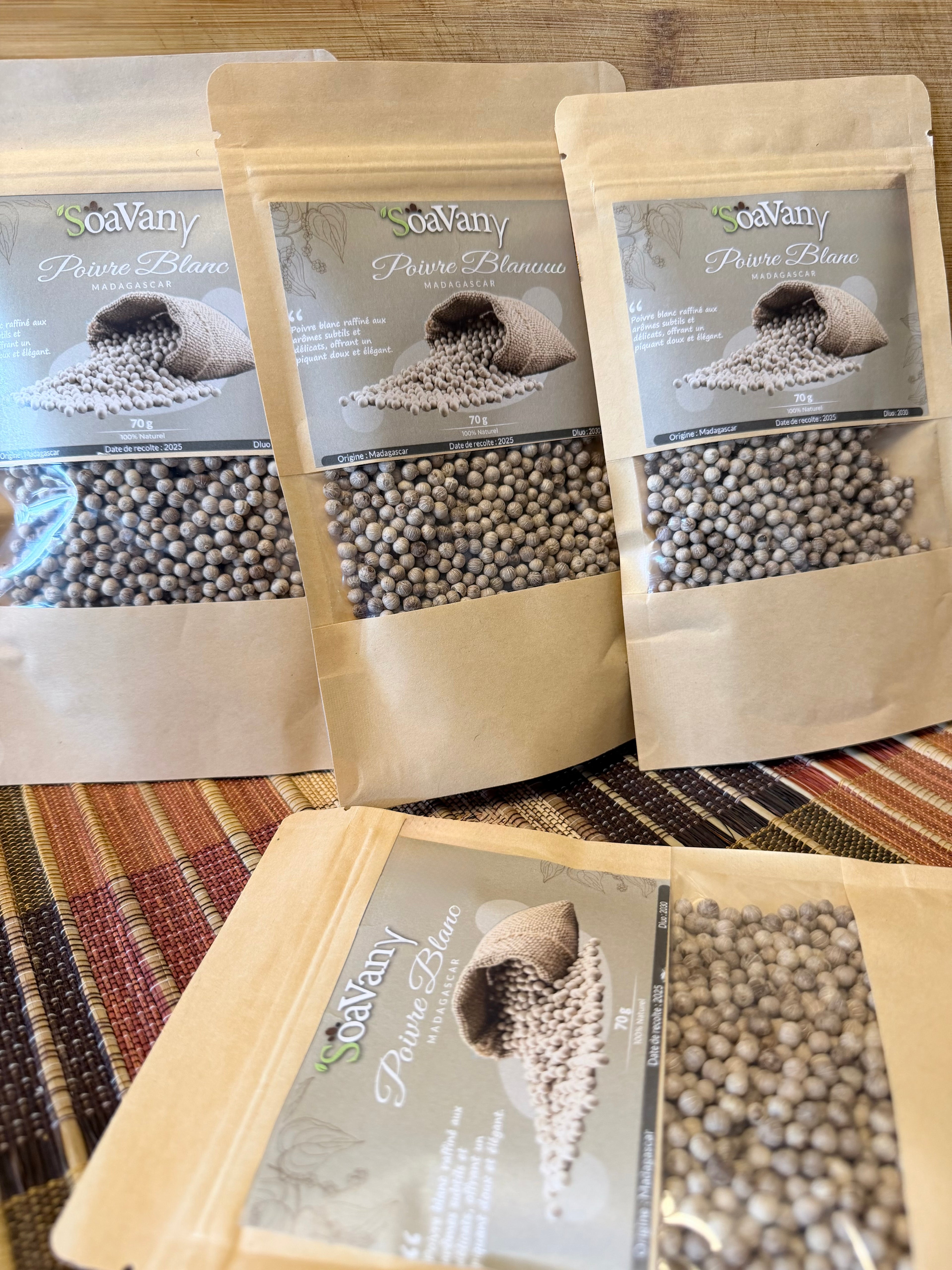 Poivre Blanc de Madagascar – 70g