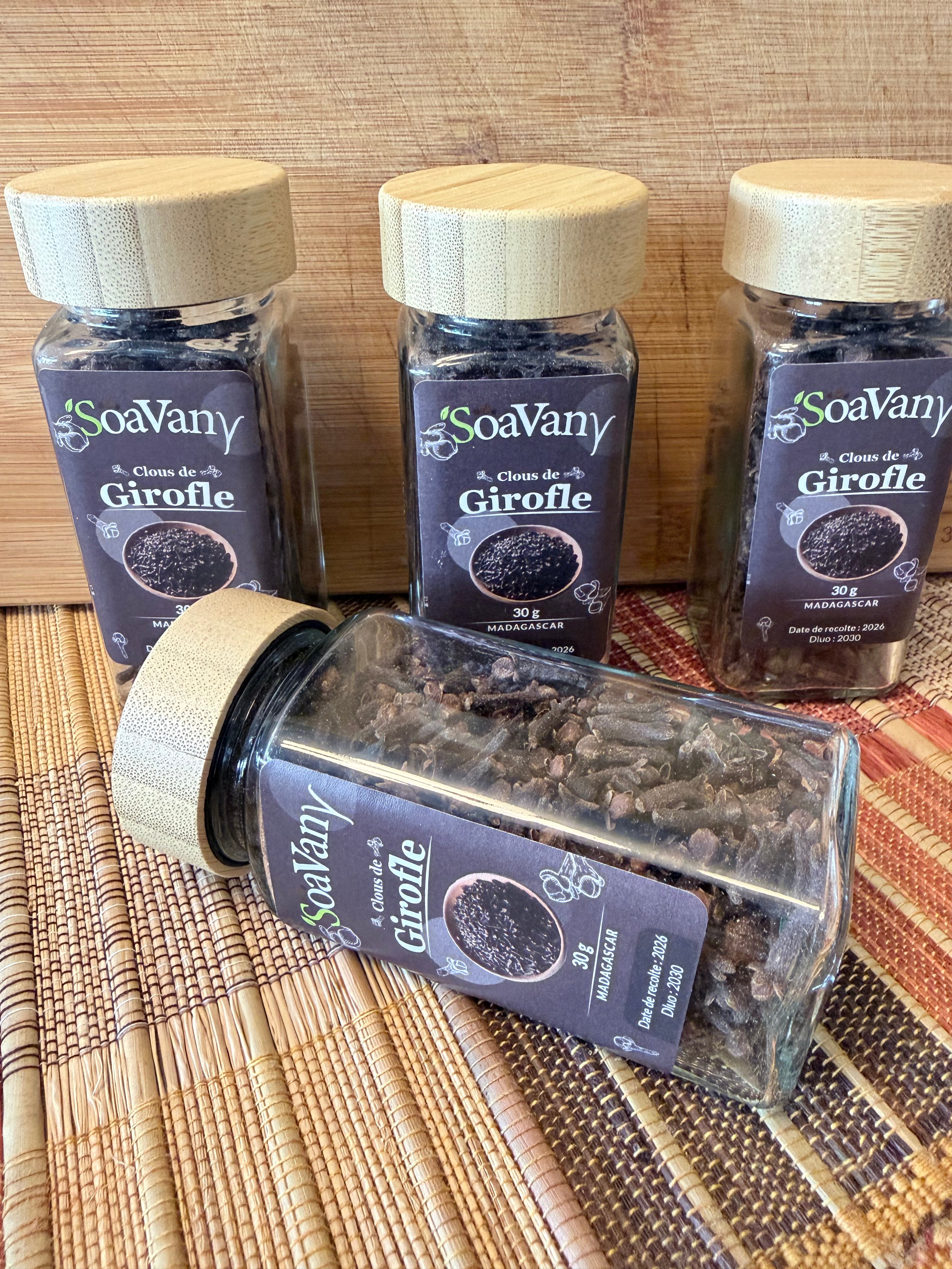 Clous de Girofle Premium de Madagascar – Pot 30g