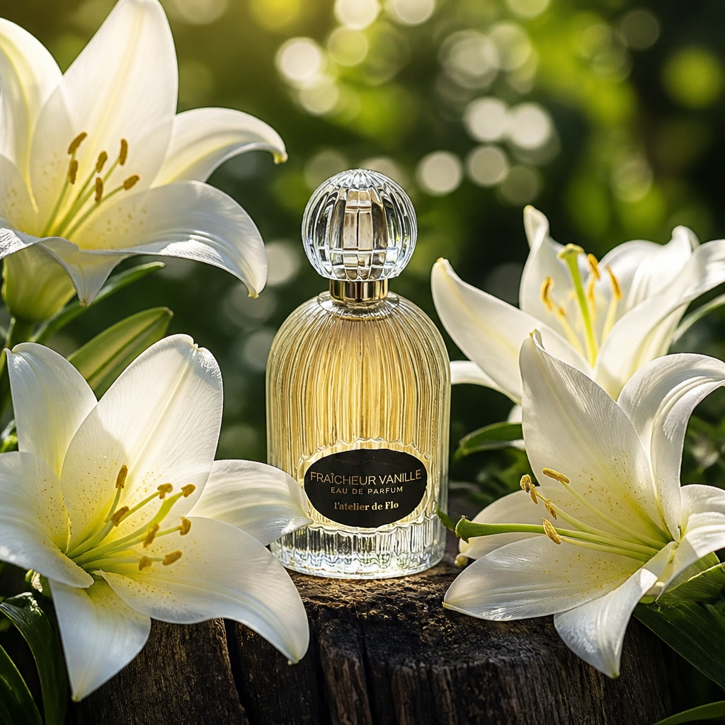 Eau de Parfum Fraîcheur Vanille – L'Atelier de Flo (100ml)