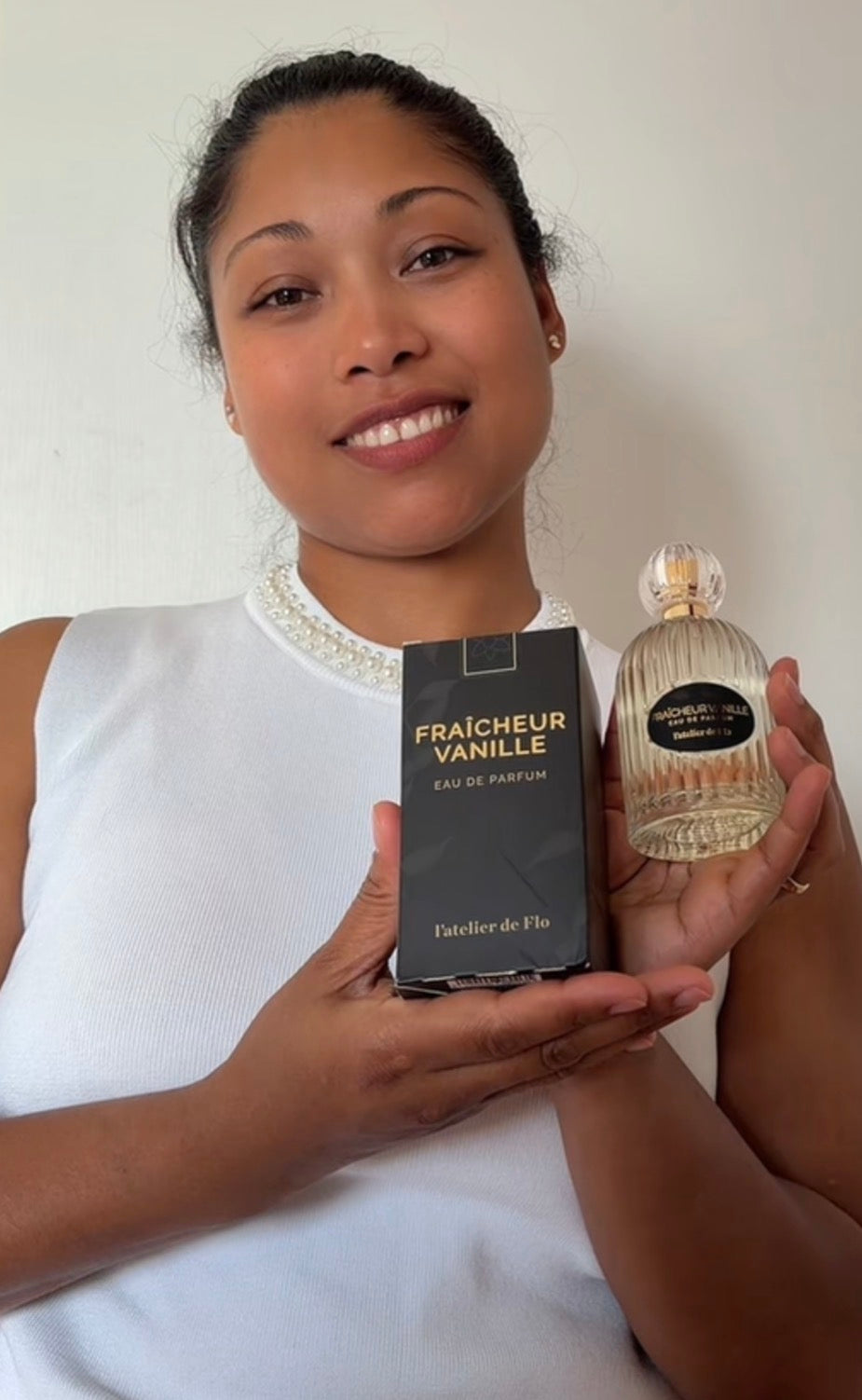 Eau de Parfum Fraîcheur Vanille – L'Atelier de Flo (100ml)