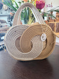 Sac Cabas d'Été en Corde Tressée Géo – Style Bohème & Vacances