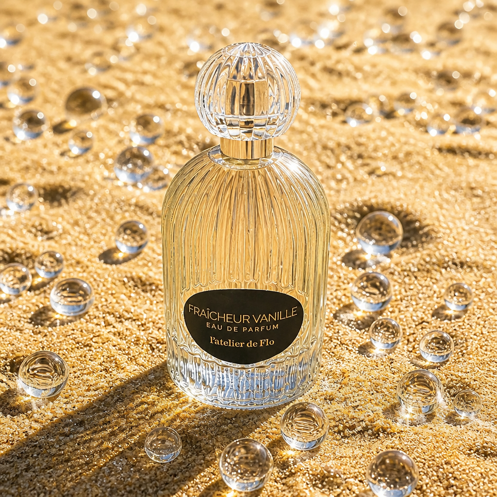 Eau de Parfum Fraîcheur Vanille – L'Atelier de Flo (100ml)