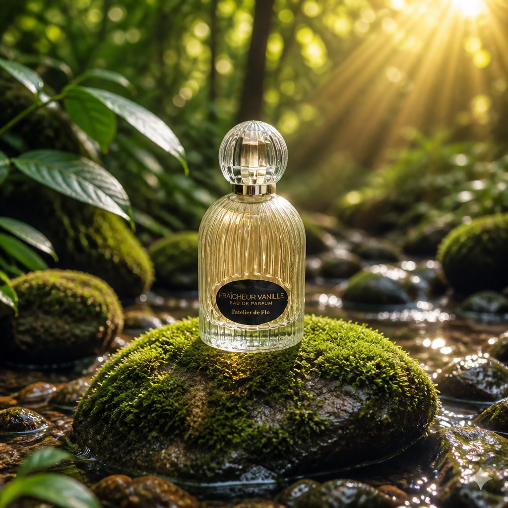 Eau de Parfum Fraîcheur Vanille – L'Atelier de Flo (100ml)