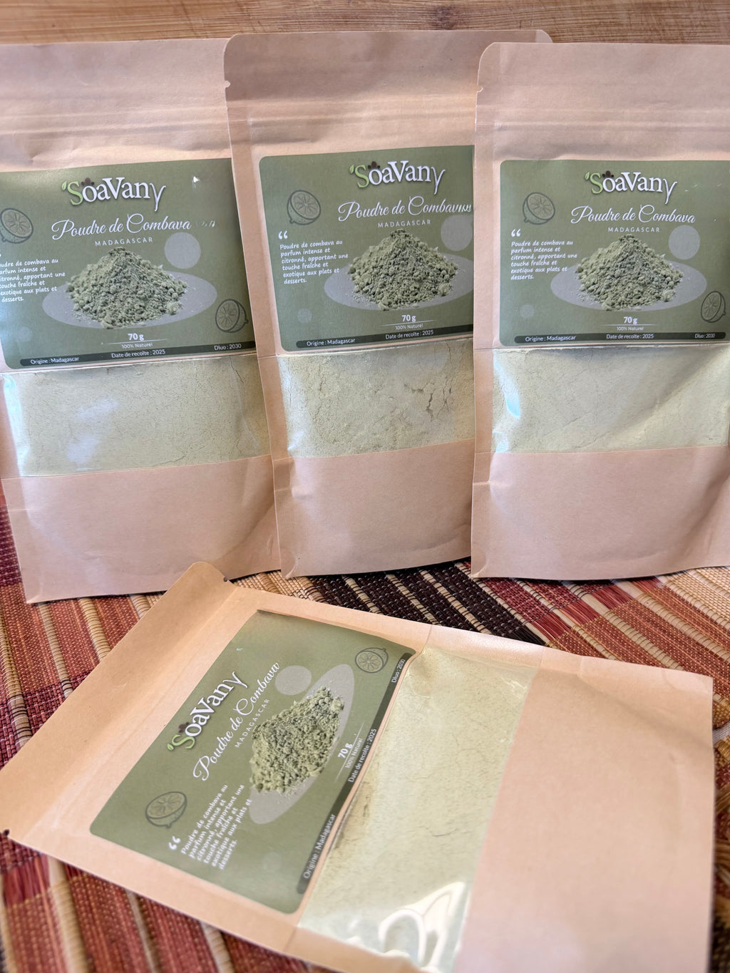 Poudre de Combava de Madagascar – 70g