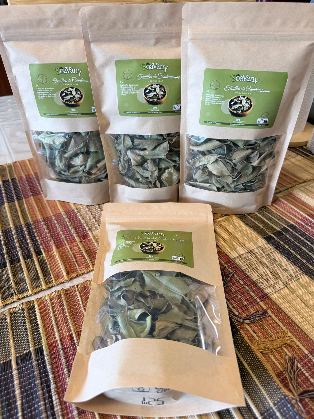 Feuilles de Combava de Madagascar – 20g