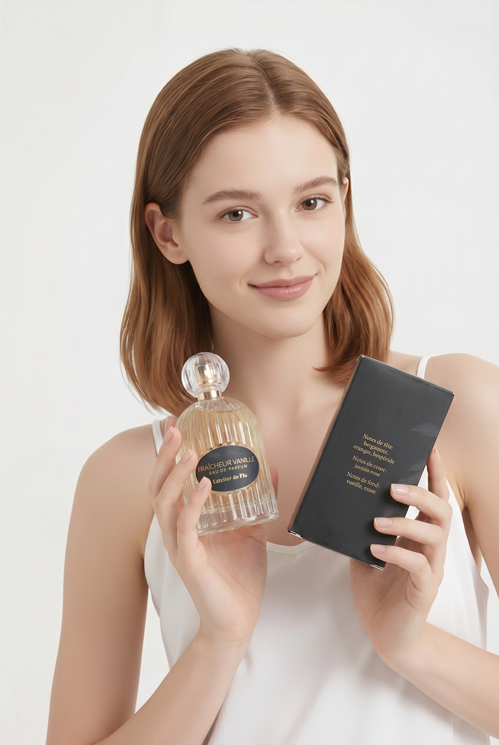 Eau de Parfum Fraîcheur Vanille – L'Atelier de Flo (100ml)