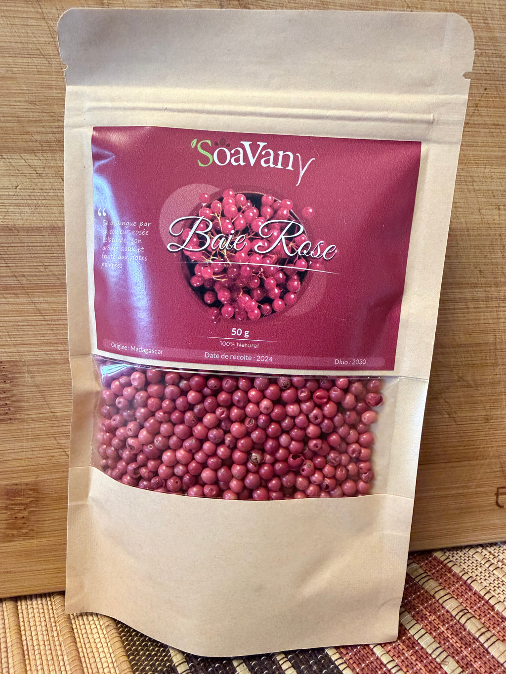 Baie Rose Premium de Madagascar – 50g