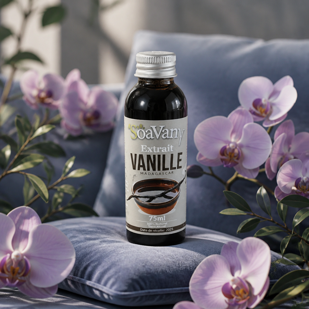 Extrait de Vanille bourbon de Madagascar Premium – 75ml