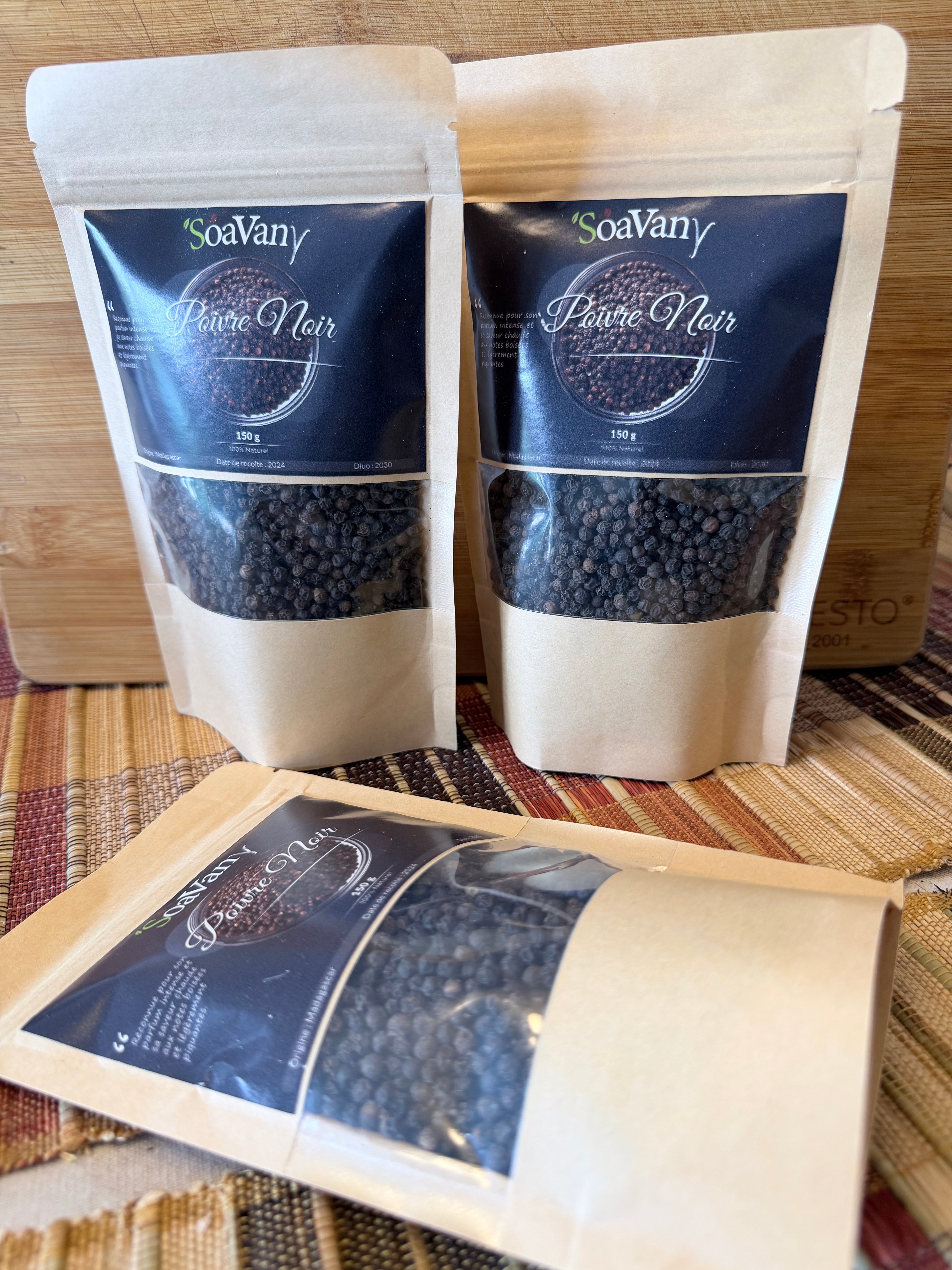 Poivre Noir de Madagascar – 150g