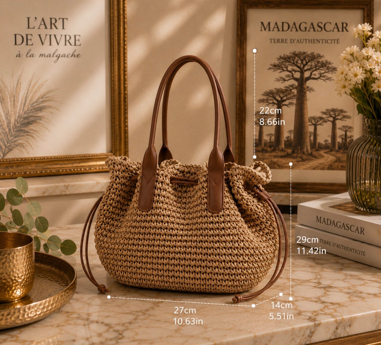 Sac Cabas de Vacances – L'Échappée Bohème