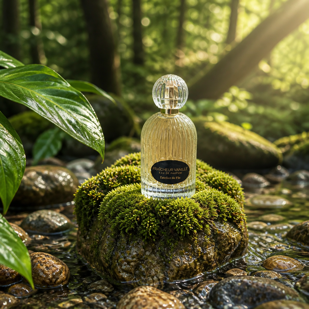 Eau de Parfum Fraîcheur Vanille – L'Atelier de Flo (100ml)
