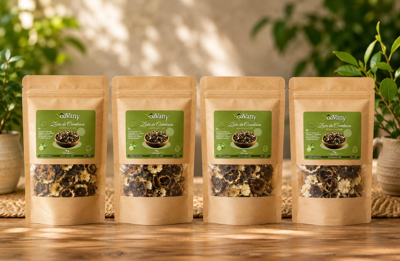 Zeste de Combava Premium – Madagascar – 80g