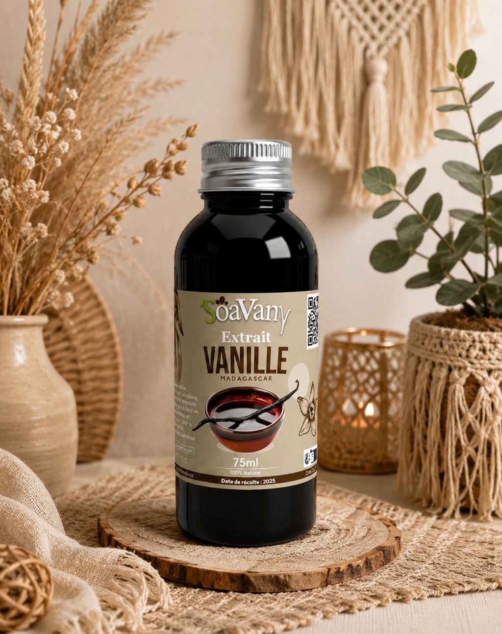Extrait de Vanille Bourbon de Madagascar 75 ml – Soavany